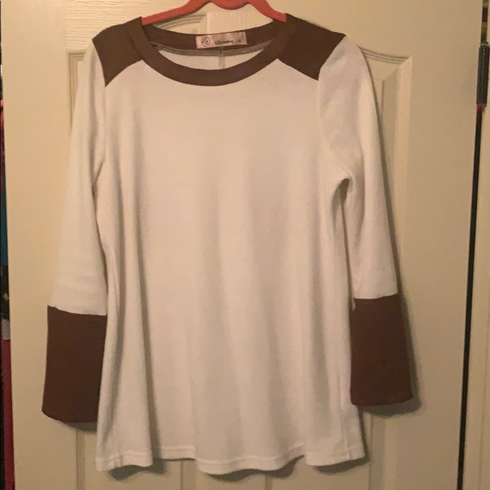 Ivory knit sweater